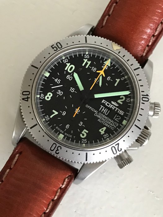 fortis official cosmonauts chronograph review