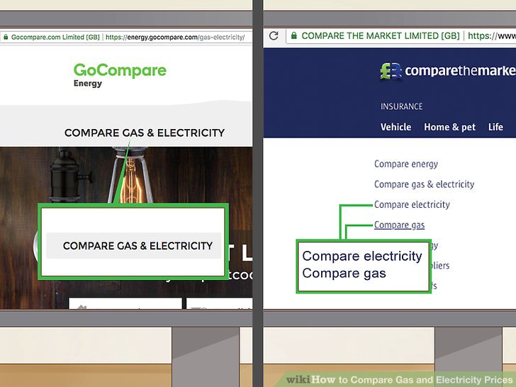 electricity and gas comparison review