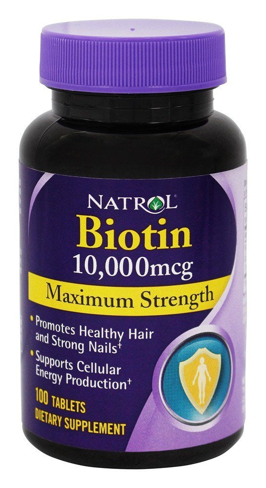 natrol biotin 10000 mcg reviews