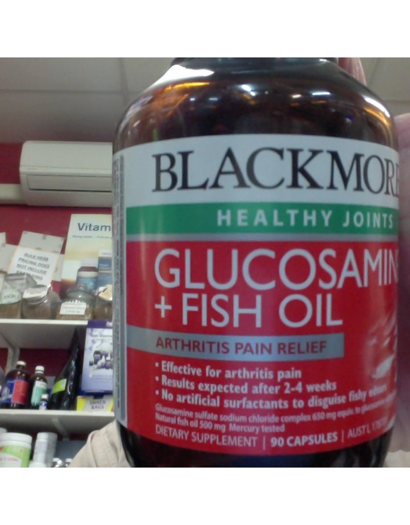 blackmores glucosamine and fish oil review