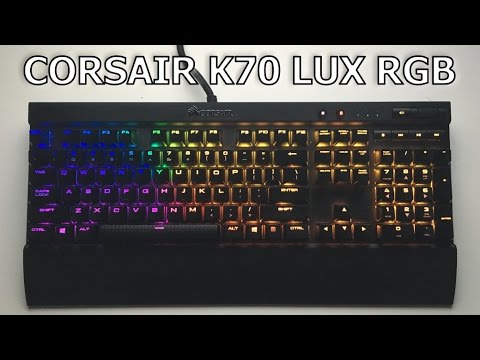 corsair k70 lux rgb review