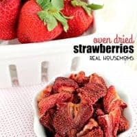 dried strawberries in oven review