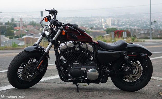 harley davidson sportster forty eight review